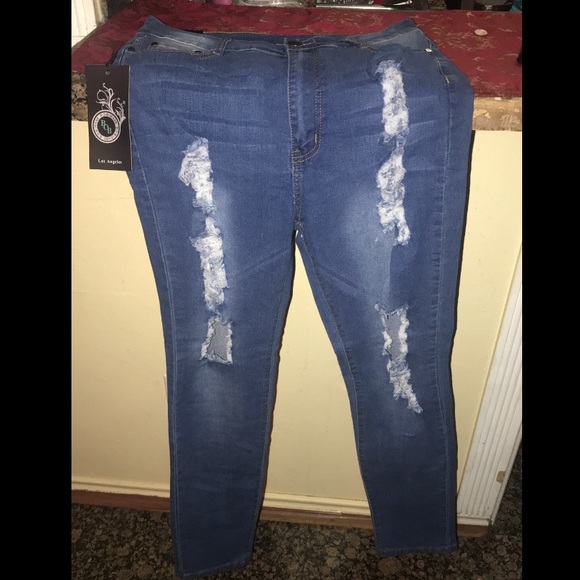 medium washed jeans